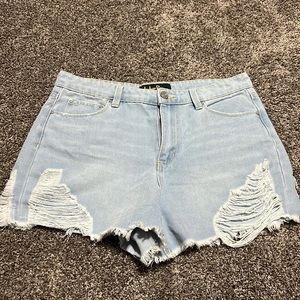 Jean shorts